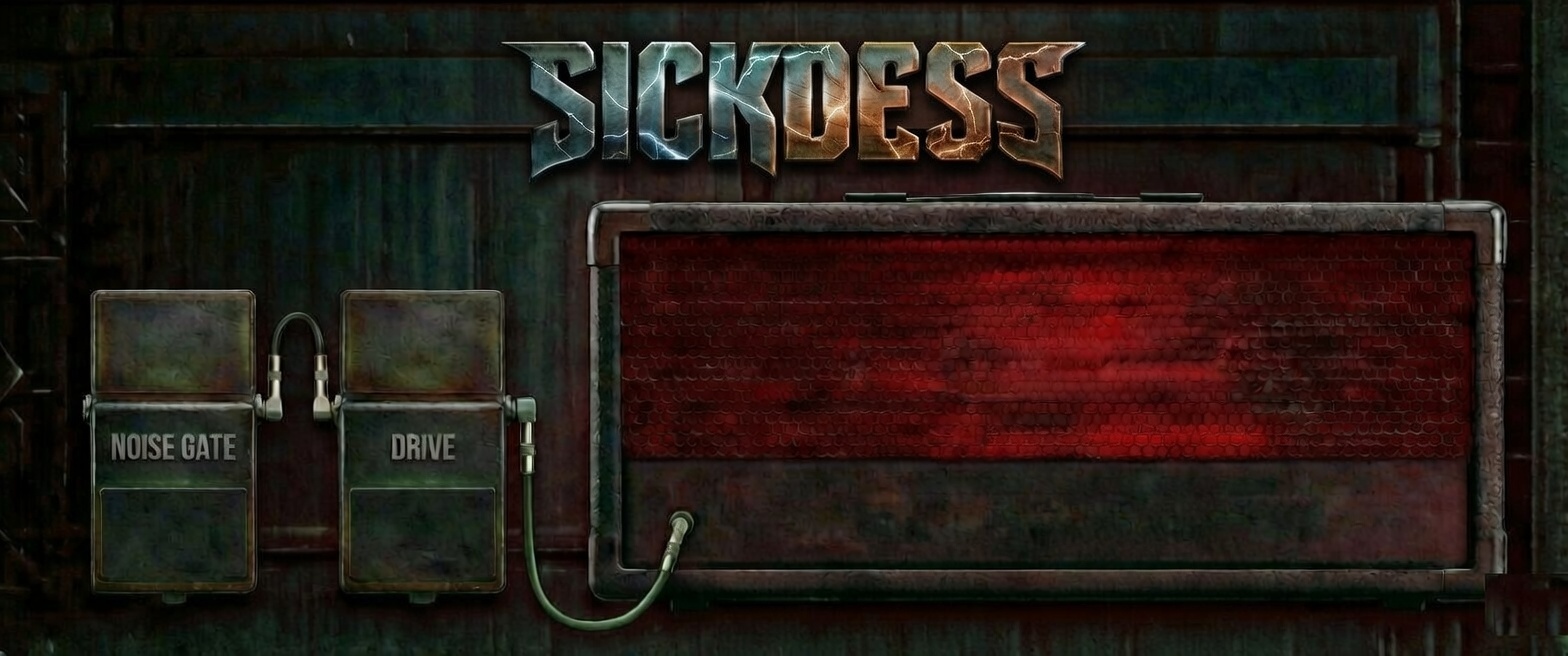 SickDess amplifier artwork